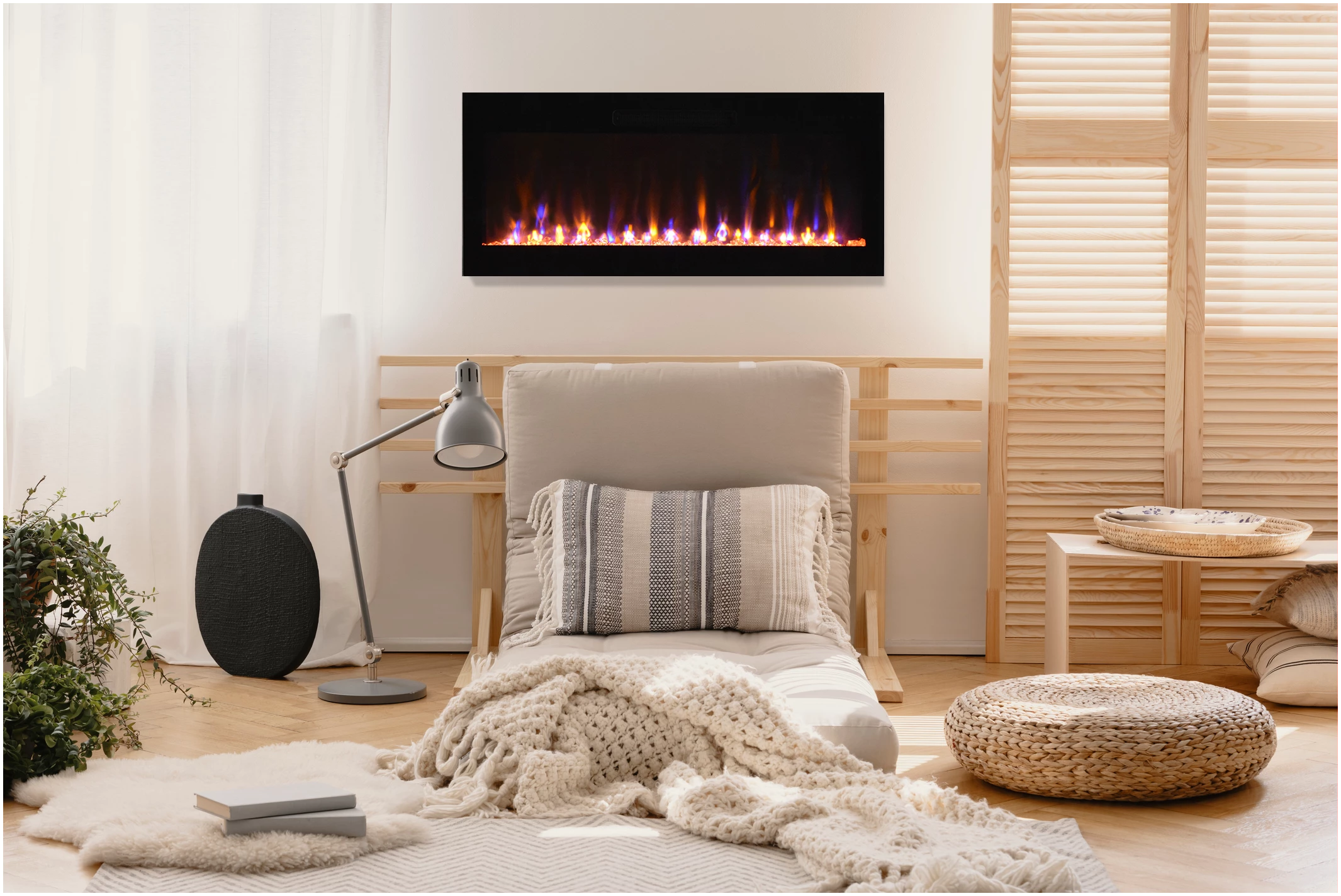 Evolution Linear Electric Fireplace by Fire & Ice